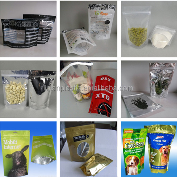 biodegradable tea packaging stand up plastic zipper bag aluminum foil zipper bag for coffee and tea