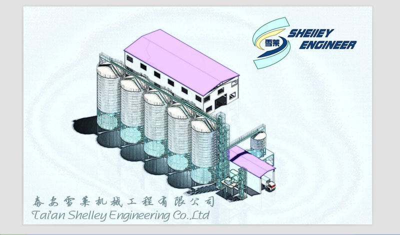 Wheat Bran Corrugated Steel Silo Cost