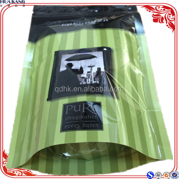 Custom print popcorn bags/microwave popcorn bag with zipper
