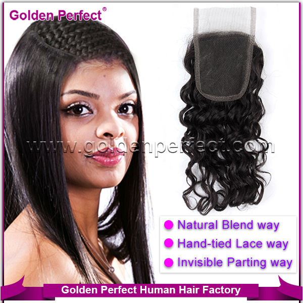 100 Indian U Part Shape Wholesale Human Hair Lace Closure Buy