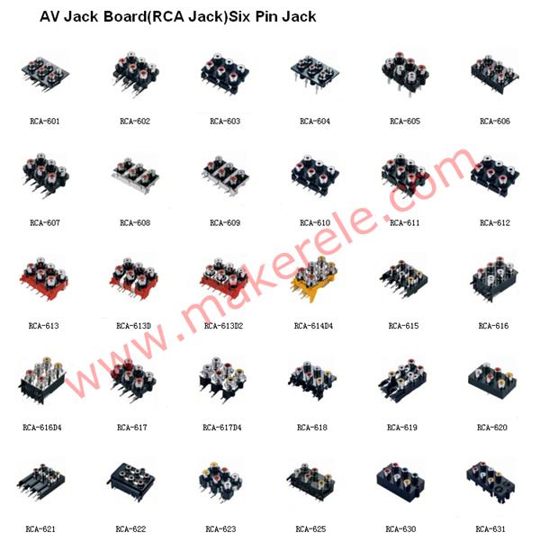 8 pin bnc co<em></em>nnector jack RCA-818仕入れ・メーカー・工場