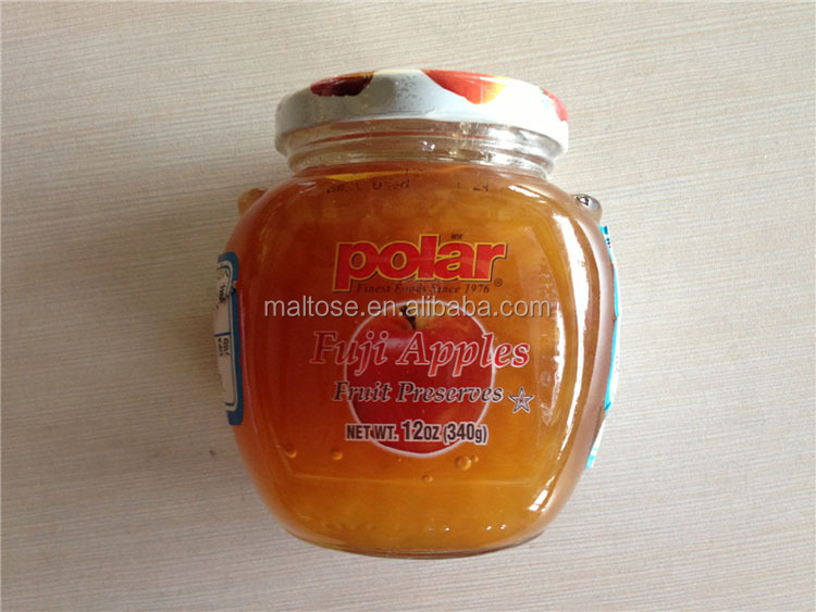 Variety of syrups with pulp / Apricots syrup with pulp