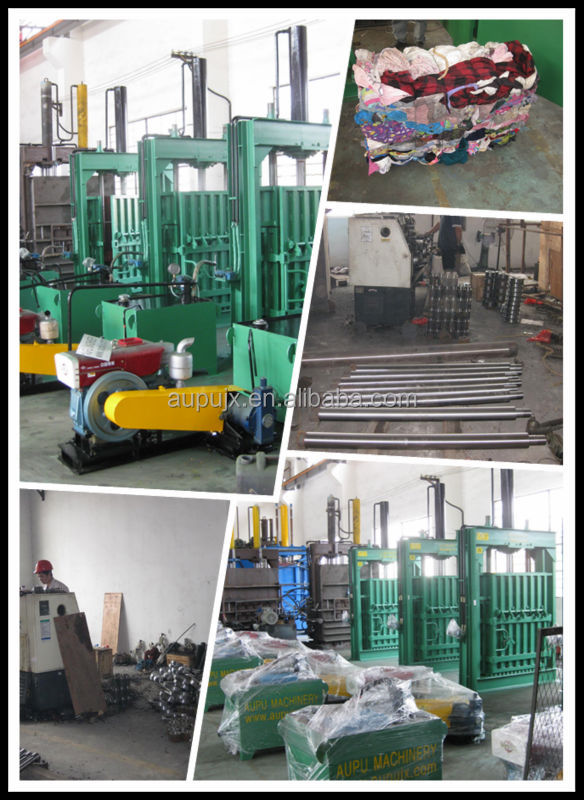 aupu Y82-63Q 200kg to 250kg wool hydraulic baler machine 63 tons press仕入れ・メーカー・工場