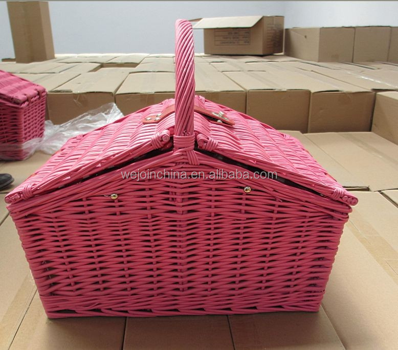 ピンク子供ピクニックバスケット問屋・仕入れ・卸・卸売り