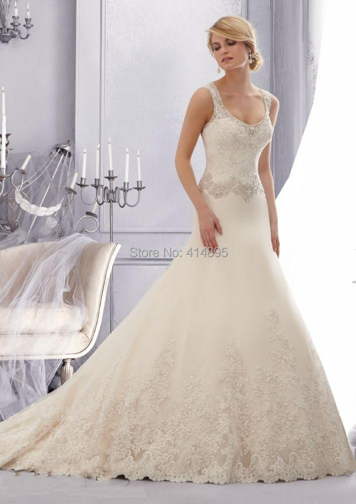 descriptions of wedding dresses