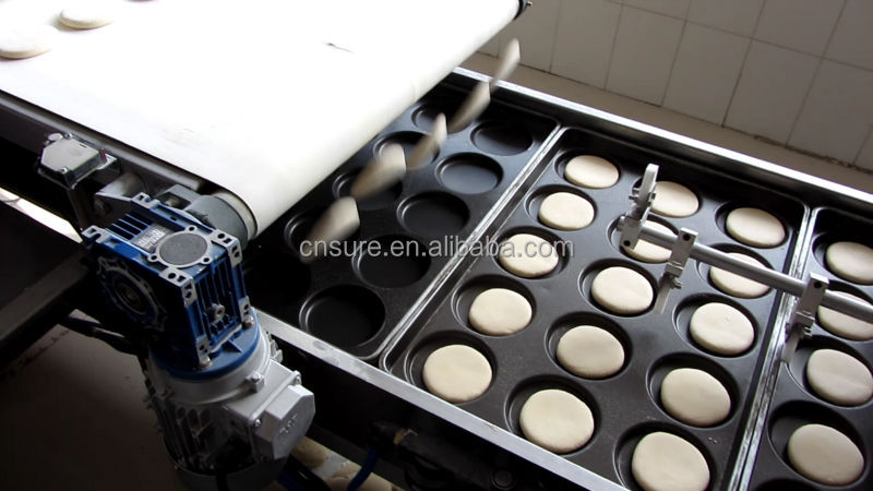 KFC hamburger production line