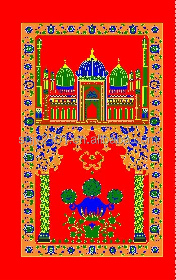 イスラム教の祈り敷物のポリエステル七面鳥の祈りマット仕入れ・メーカー・工場