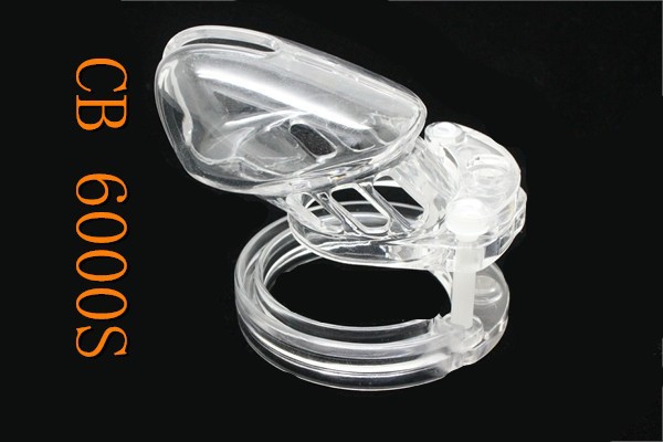 Plastic CB6000S Clear Male Chastity Device Hot Selling Cock Cage Adult Sex Toys (5)