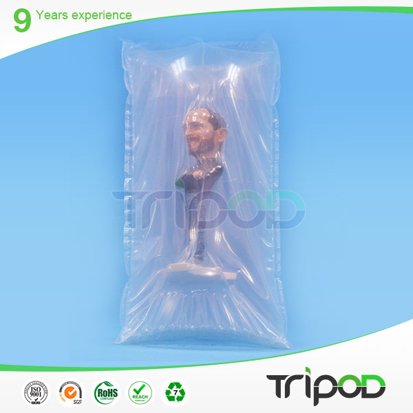 air column bag with handle,red wine wrapping bag,heat seal plastic air bag