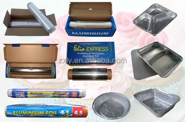 safe aluminum food Foil Wrapping Paper for chocolate bar,fried food,corn,butter