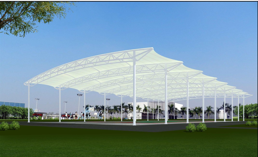 サッカーシェードの膜構造のテント、 pvdfカバー、 鉄骨構造問屋・仕入れ・卸・卸売り