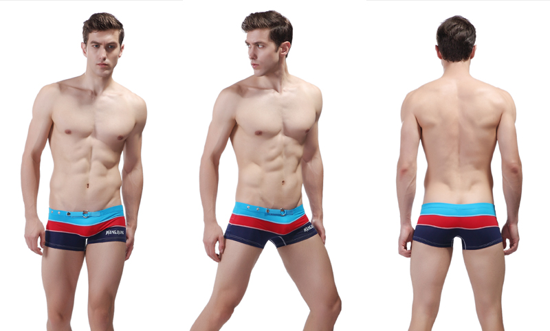 Hot sexy young boys traje de baño/traje de baño para hombre/traje ...