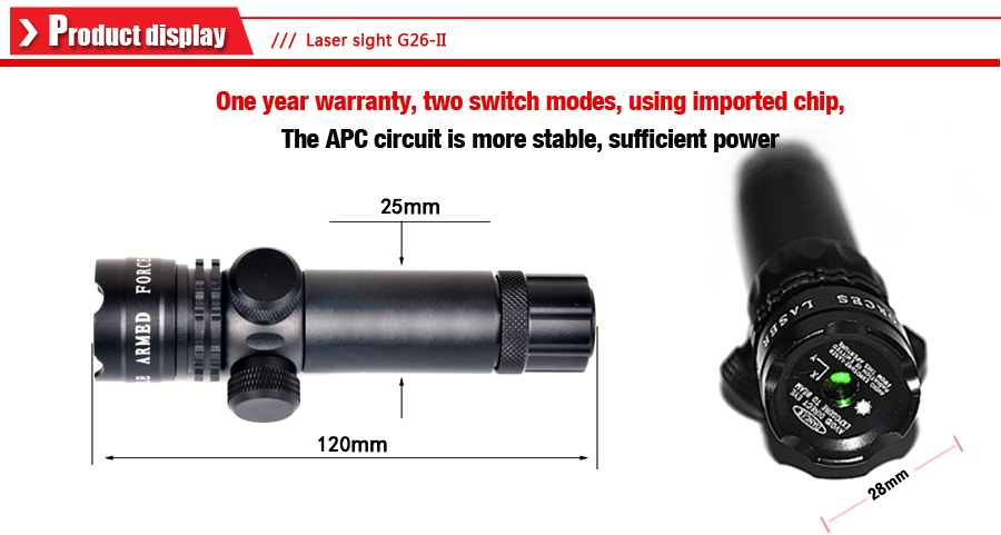 緑色のレーザーサイト( ボブ- Ｇ26- ii)問屋・仕入れ・卸・卸売り