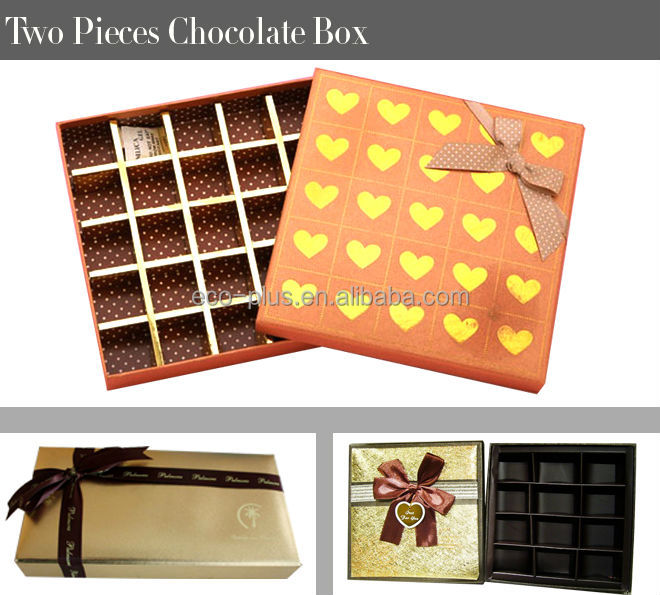 Custom Cardboard Candy Packaging Paper Chocolate Box