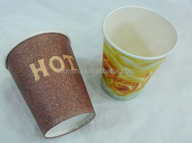 Gelato paper cup using for ice cream with logo printed