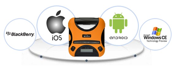 ポータブルミニwoosimモバイルブルートゥースサーマルレシートプリンタwsp-i350スマートフォン用問屋・仕入れ・卸・卸売り