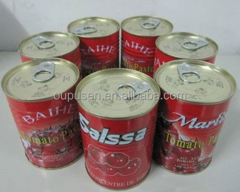 Ketchup Tomato Cold Break 28-30% Canned Tomato Paste