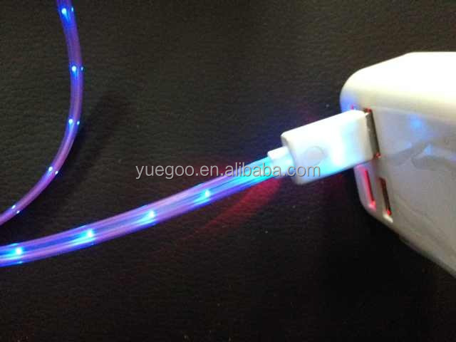 Led2014年hotestデータケーブルをぶら下がっサムスン/htc/シャオmi/スマートフォン/iphone問屋・仕入れ・卸・卸売り