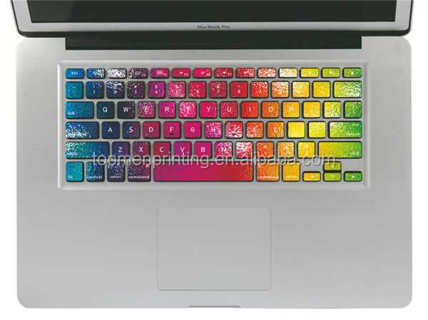 装飾的なキーボードステッカー、 最新のカラフルなラップトップのキーボードステッカー問屋・仕入れ・卸・卸売り