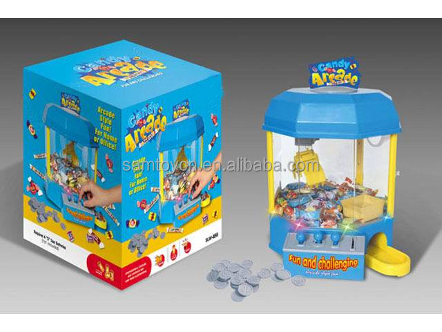 B/O Candy Machine With Music&Light, Candy Grabber, Candy Arcade Game