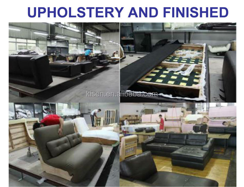 ホテルの家具現代的なデザイン本物の革柔らかいラインの革張りのソファ仕入れ・メーカー・工場