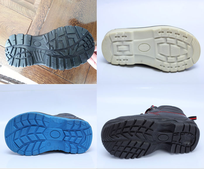 赤nubulk鋼鉄つま先の安全ブーツレザーのアッパー/作業靴中国製安全靴の工場問屋・仕入れ・卸・卸売り