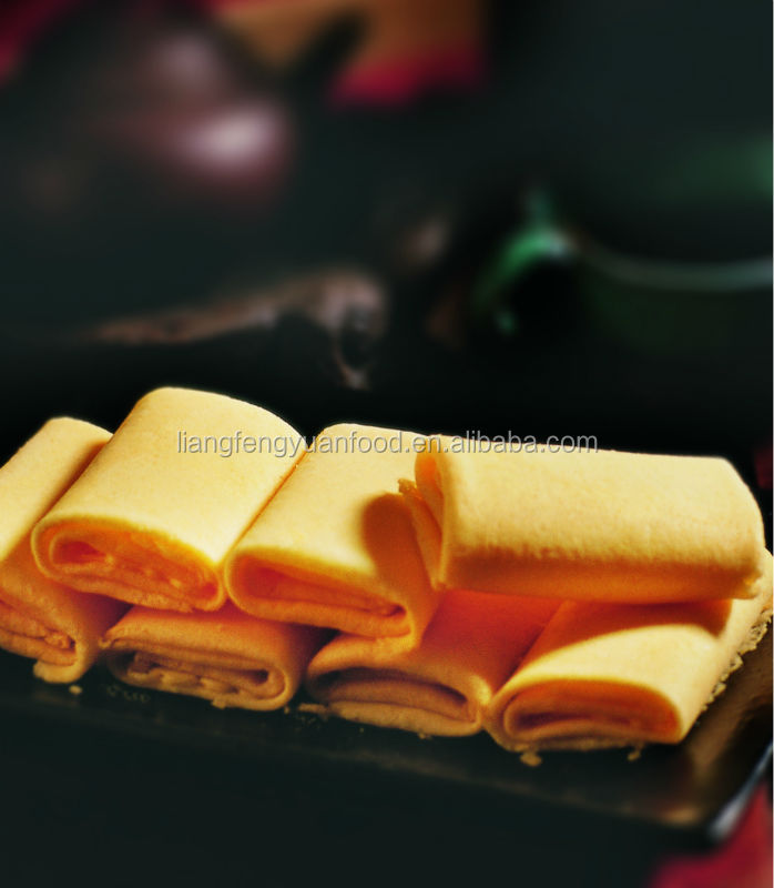 high quality handmade egg roll biscuit factory