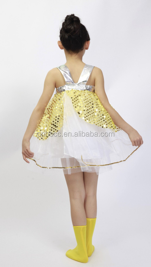 卸売かわいい子供の女の子の社交ダンスドレスダンスドレスガーゼちょう結び問屋・仕入れ・卸・卸売り