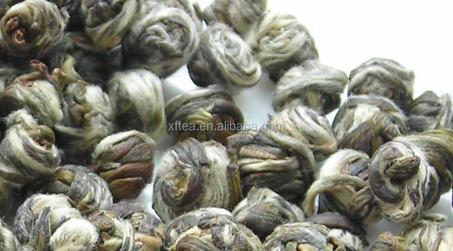 jasmine green tea ball/jasmine pearl dragon tea/fujian jasmine tea