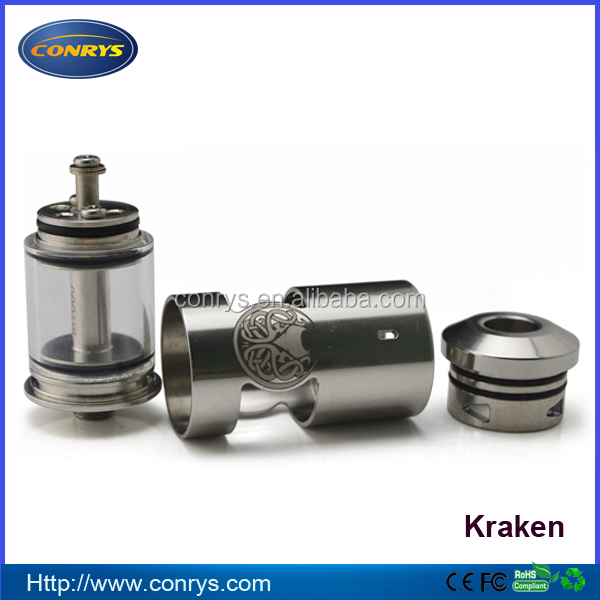 2014 New Rebuildable Atomizer Kraken atomizer with 510 thread kraken vaporizer rda atomizer