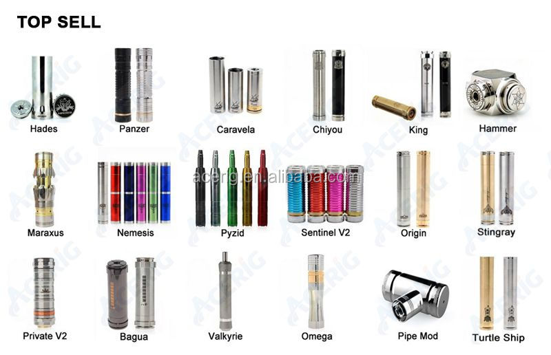 the most powerful mod colorized manhattan mod made of alumiunm and copper from Acerig
