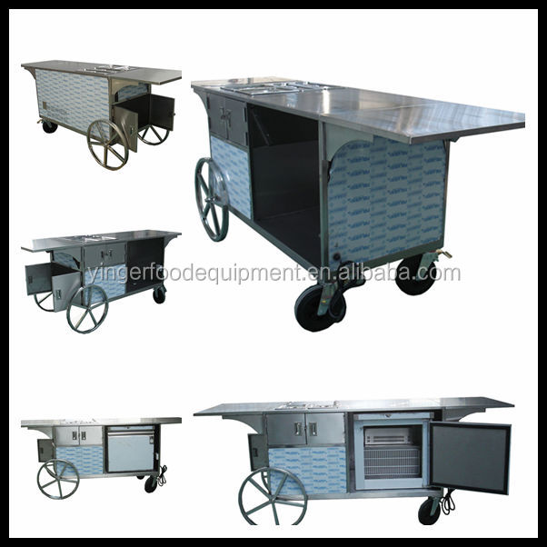 2014 new style Commerical fast food truck design manufactures for sale