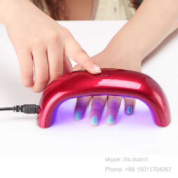 シルバートップuspicy2014年yfブランド6wledランプシェラックジェルキュアネイルuv乾燥機のタイマーledジェルネイルランプ問屋・仕入れ・卸・卸売り