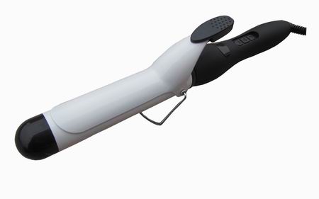 プロのデジタルヘアアイロン2014年テレビバルク売り電気機器完璧なカールをスタイリングツールプロセラミックロッド問屋・仕入れ・卸・卸売り