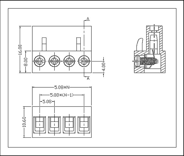 プラグイン可能なターミナルブロックピッチht508_5.08mmpcbコネクタ仕入れ・メーカー・工場