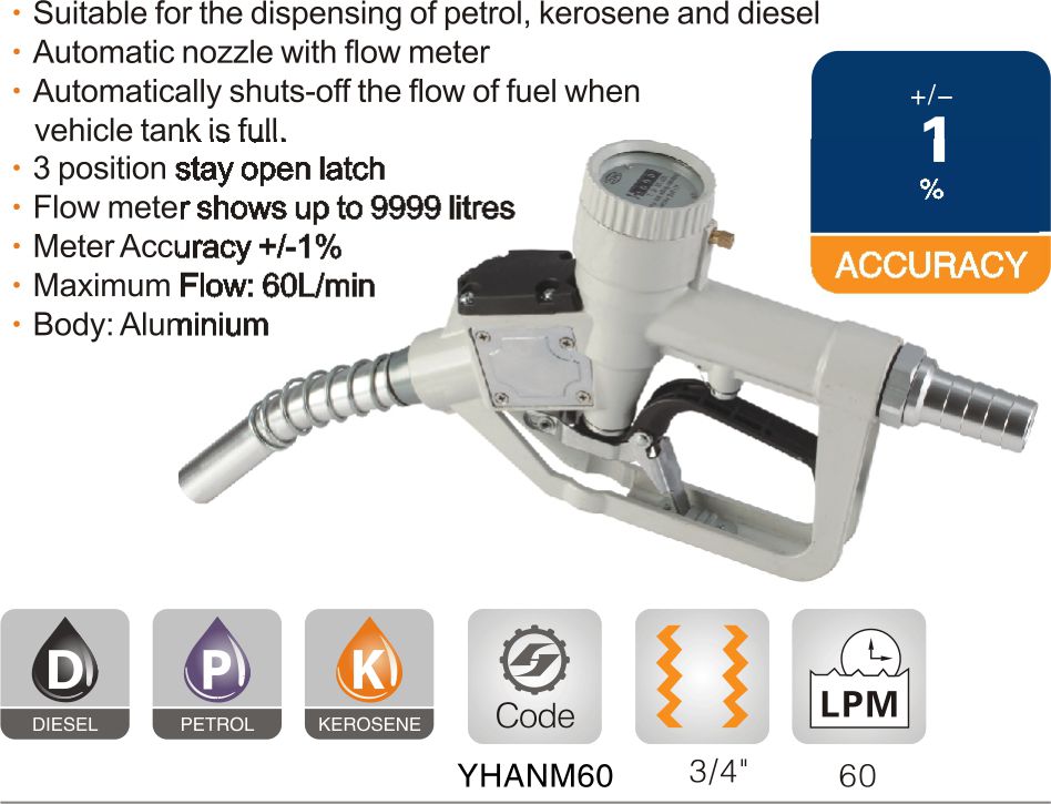 Digital Fuel Meter Nozzle/ Fuel Dispenser Nozzle With Meter Buy Digital Fuel Meter Nozzle