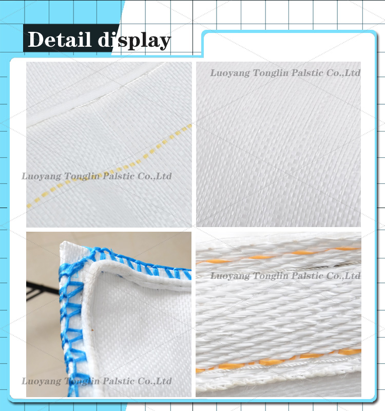 1 ton PP woven FIBC corn starch bulk bags