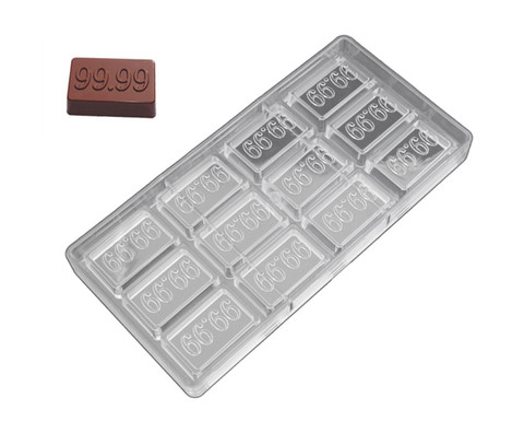 MJP polycarbonate chocolate bar mold manufacturer