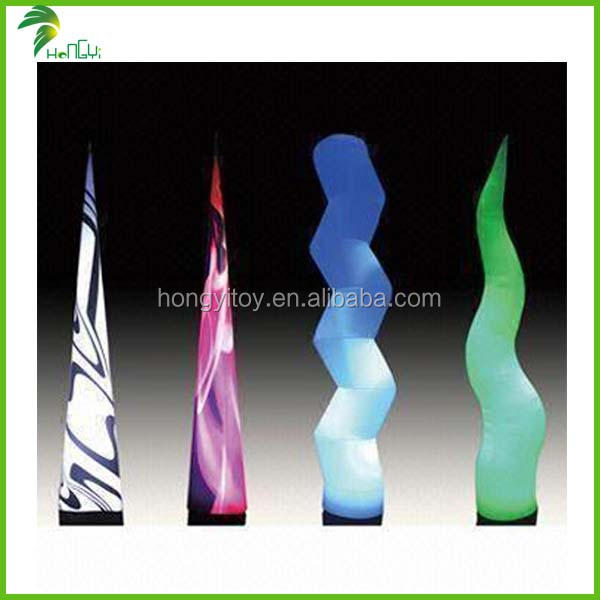 Inflatable-lighting-cones