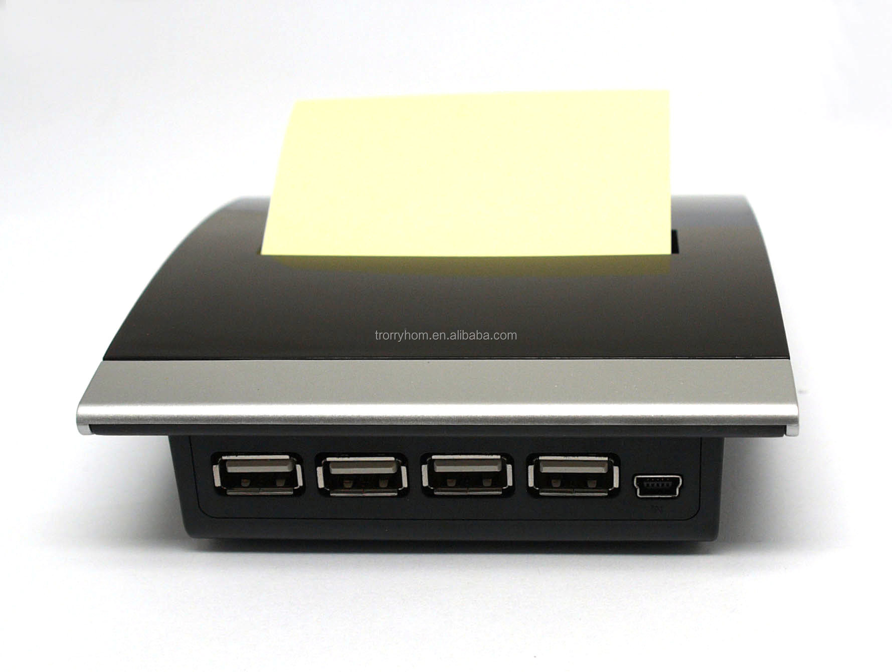 Ledライトusb2.0　4ポート付きノートディスペンサー付きusbハブ問屋・仕入れ・卸・卸売り