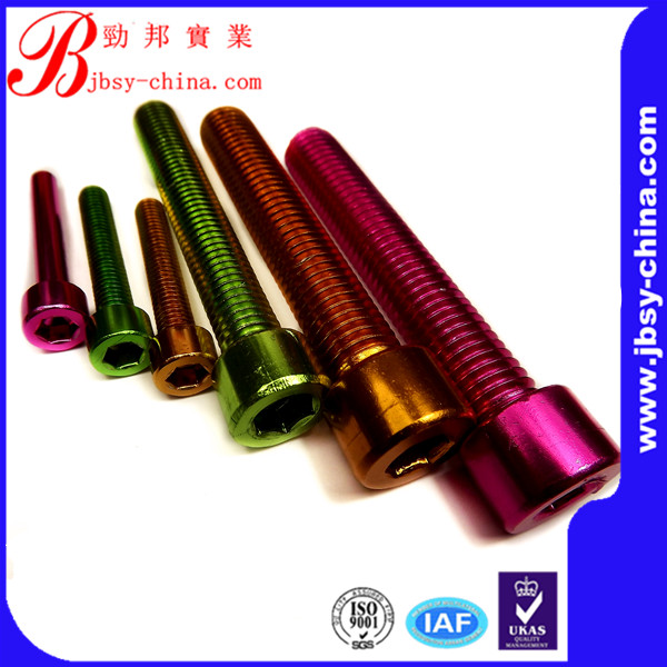M6,M20 Red Aluminum Bolt Colored Anodized Bolt Made In China Buy
