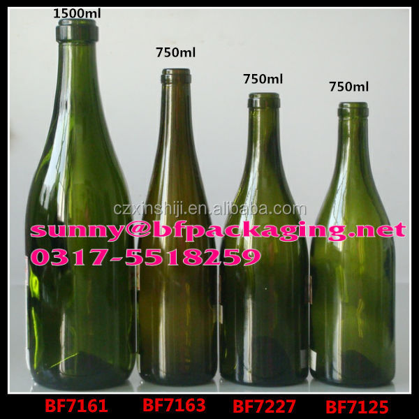 High quality wine jug, red wine bottle