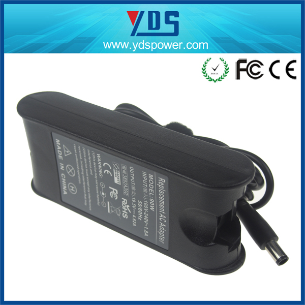 アリババチャイナyds8年メーカーacdcアダプター19.5v4.62a7.4*5.0mm、 ラップトップの電源acdcアダプタ、 ノートpcのバッテリー充電器問屋・仕入れ・卸・卸売り