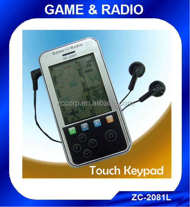 スマートフォンのゲームを販売タッチパッドでzc-2081lラジオ問屋・仕入れ・卸・卸売り