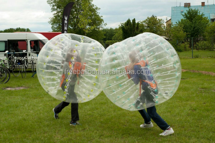 High quality inflatable bumper bubble football, loopy balls