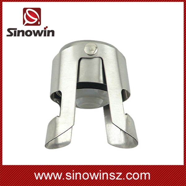 high quality silver champagne stopper