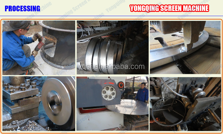 YongQing cocoa powder vibrating sifter with stainless steel 304