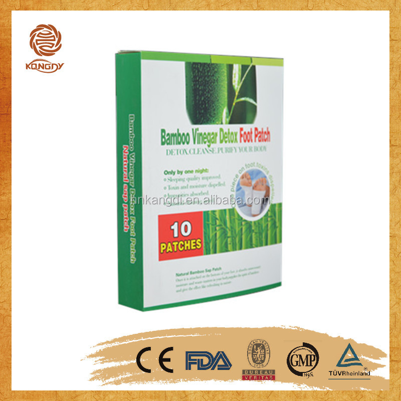 2014 new hot sell and effective gold detox foot patch
