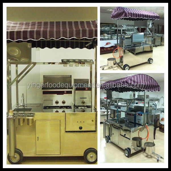 2014 new style Commerical fast food truck design manufactures for sale