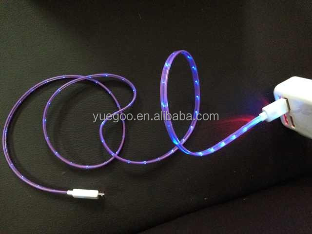 Led2014年hotestデータケーブルをぶら下がっサムスン/htc/シャオmi/スマートフォン/iphone問屋・仕入れ・卸・卸売り